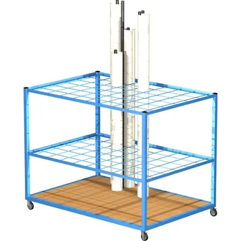 Vozík na převoz papírových rolí