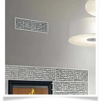 Větrací mřížka KRATKI KRBOVÁ MŘÍŽKA ABC 17X17 ČERNÁ