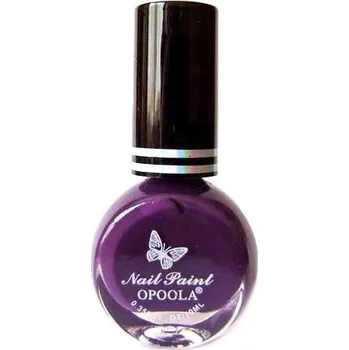 Přípravek na nehty OPOOLA Lak na razítkování, fialový 10ml