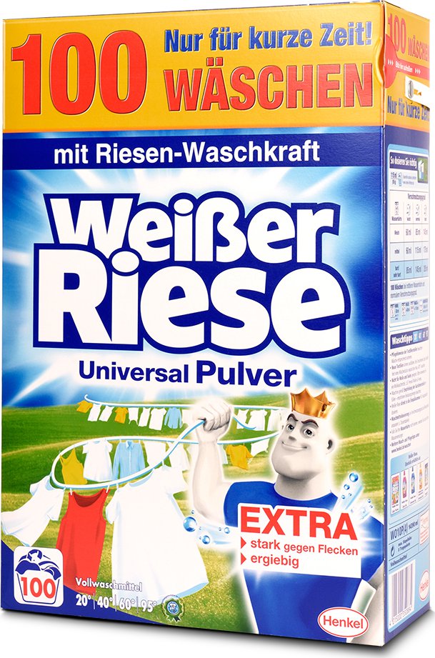 Weisser Riese Universal prací prášek 5,5 kg od 549 Kč