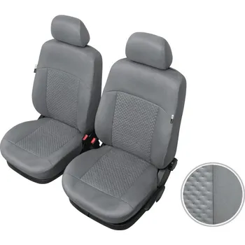 Potah sedadla AUTOPOTAH "KEGEL" na predni sedacky RENAULT Fluence Arcadia šedá 2ks