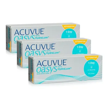 ACUVUE OASYS 1 Day with HydraLuxe for…