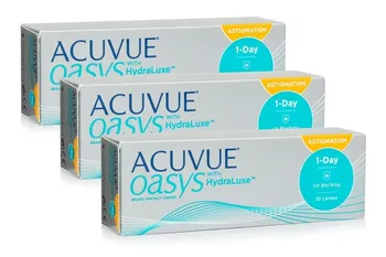 Kontaktní čočky ACUVUE OASYS 1 Day with HydraLuxe for Astigmatism 90 čoček