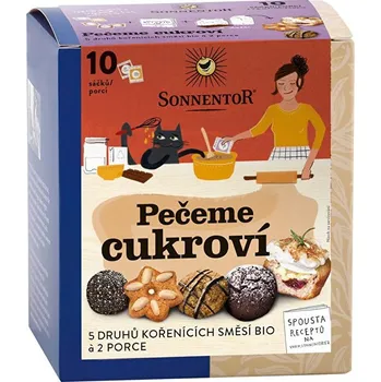 Koření Sonnentor Pečeme cukroví BIO poznávací sada 50 g