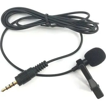 Mikrofon Externí mikrofon pro diktafony s prodlužovacím kabelem 1,5m