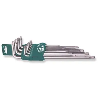 Klíč Jonnesway Sada klíčů TORX extra dlouhých 10 kusů  H12S110S