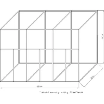 ostatní stavebnice Stavebnice KV09/2, bez krmných pultů