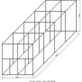 ostatní stavebnice Stavebnice KV08/2, bez krmných pultů