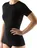 Ecobamboo dámské triko s krátkým rukávem černé, L/XL