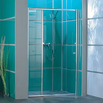 Sprchové dveře SanSwiss Tango EDT 120, Sprchové dveře s pevnou stěnou v rovině 120x185cm, EDT12005007