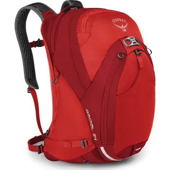 turistický batoh Osprey Radial 34 l červený