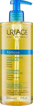 Tělový olej Uriage Xémose Zklidňující čisticí olej na obličej a tělo