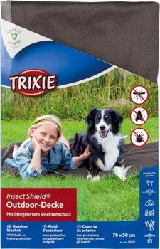 Antiparazitikum pro psa Trixie Insect Shield 150 x 100 cm tmavě šedá