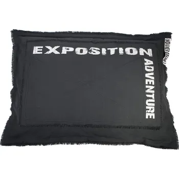 Pelíšek pro psa Luxusní potah na polštář pro psa Lex & Max Adventure 100 x 70 cm | antracit