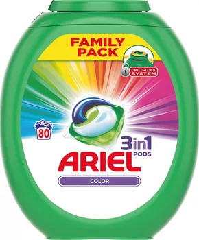 Tableta na praní Ariel Color 3v1 80 ks