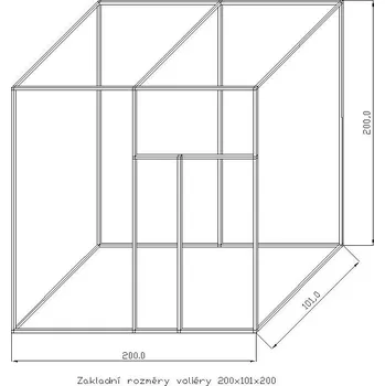 ostatní stavebnice Stavebnice KV01/3, bez krmných pultů