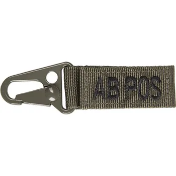 Neprůstřelná vesta Karabina s krevní skupinou AB POS Mil-Tec - olivová