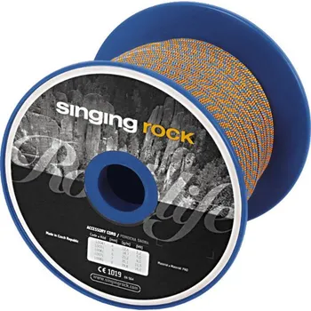 smyčka Singing Rock pomocná šňůra 5mm 100m (oranžová)