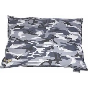 Pelíšek pro psa Luxusní polštář pro psa Lex & Max Army 100 x 70 cm | šedý