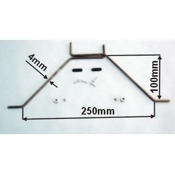 RC vybavení Podv. noha hlav. 4 mm - soupr. Faster