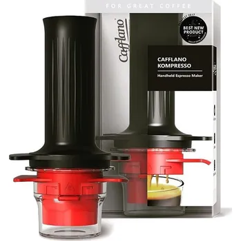Moka konvice Cafflano Kompresso kávovar 