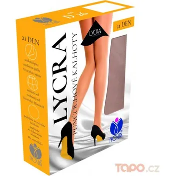 Dámské punčochy D26 Elegantní punčochové kalhoty, velikost 158/100, tělová