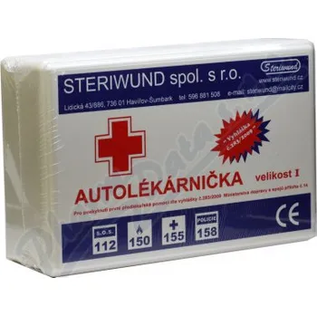 Autolékárnička Autolékár.plast vyhl.206/2018 Steriwund