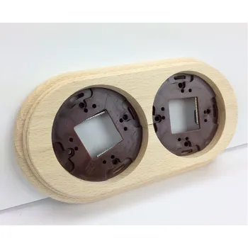 vypínač FONTINI by Font Barcelona Rámeček vystouplý GARBY/natural Kolik prvků rámečku: 2-nás. rámeček 30 802 00 2