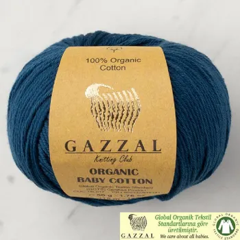 Příze Příze Gazzal Organic Baby Cotton 437