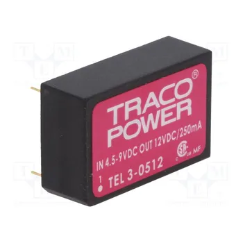 Měnič napětí Traco Power TEL 3-0512
