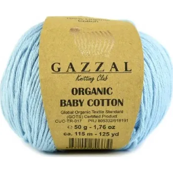 Příze Příze Gazzal Organic Baby Cotton 423