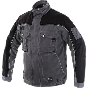 Pracovní oblečení CXS Orion Otakar prodloužená bunda šedá/černá