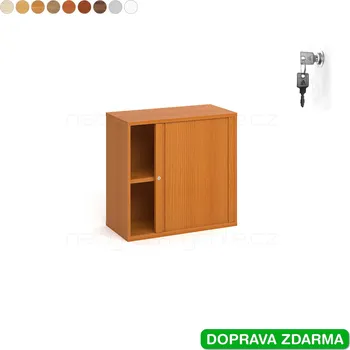 Policová skříň SZ 2 80 03 P Hobis Strong - Skříň uzamykatelná, roleta pravá