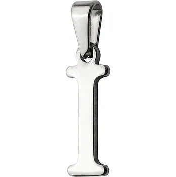 Přívěsek Přívěsek písmeno I z chirurgické oceli S403015