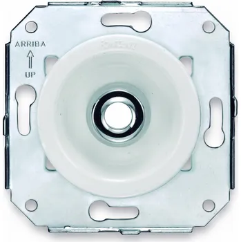 vypínač FONTINI by Font Barcelona Plastové tlačítko Venezia Barva: Bílá, Tlačítka: chrom 35 310 26 2