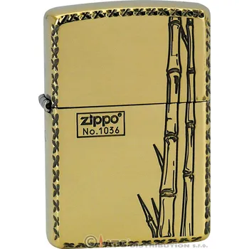 Zapalovač Benzínový zapalovač ZIPPO BAMBOO OXIDIZED 28200 (Benzín Zdarma)