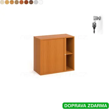 Policová skříň DZ 2 80 03 L Hobis Drive - Skříň uzamykatelná, roleta levá