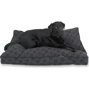 Pelíšek pro psa Luxusní pelíšek pro psa Lex & Max Allure 120 x 80 cm | šedý