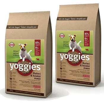 Krmivo pro psa Yoggies Dog All Life Stages mini granule Chicken/Beef