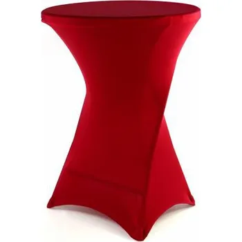 ubrus Garthen Potah pro vysoký stůl vínově červený 80 x 80 x 110 cm