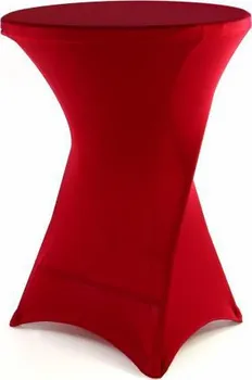 ubrus Garthen Potah pro vysoký stůl vínově červený 80 x 80 x 110 cm