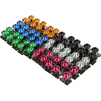 Šroubky do kapoty M6 6mm Barva Černá