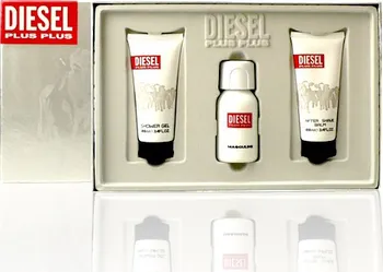 Pánský parfém Diesel Plus Plus Masculine M EDT 75 ml + sprchový gel 100 ml + balzám po holení 100 ml