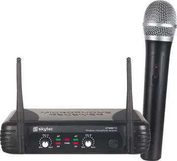 Mikrofon Skytec VHF mikrofonní set 1 kanálový 1x ruční mikrofon