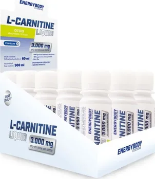 Spalovač tuku EnergyBody L-Carnitine Liquid 3000 mg 15 x 60 ml