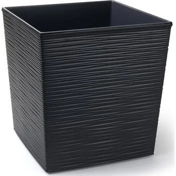 Květináč Nohel Garden Juka proutí 40 x 40 x 41 cm antracit