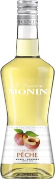 Likér Monin Creme de Peche Liqueur 16 % 0,7 l