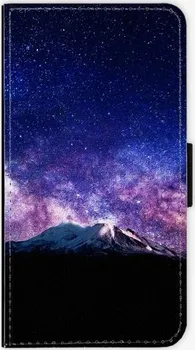 Pouzdro na mobilní telefon iSaprio Milky Way por Huawei Ascend P8 Lite flipové