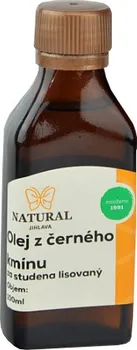 Rostlinný olej Natural Jihlava Olej z černého kmínu 100 ml