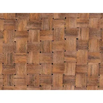 Tapeta Gekkofix Samolepící folie imitace přírodního materiál, Paille dark Varianta: šíře 45 cm, cena 1 metr